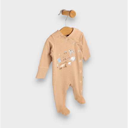 Rainy Бебешки гащеризон Little one с дълъг ръкав 56-74см. мока