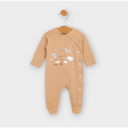 Rainy Бебешки гащеризон Little one с дълъг ръкав 56-74см. мока