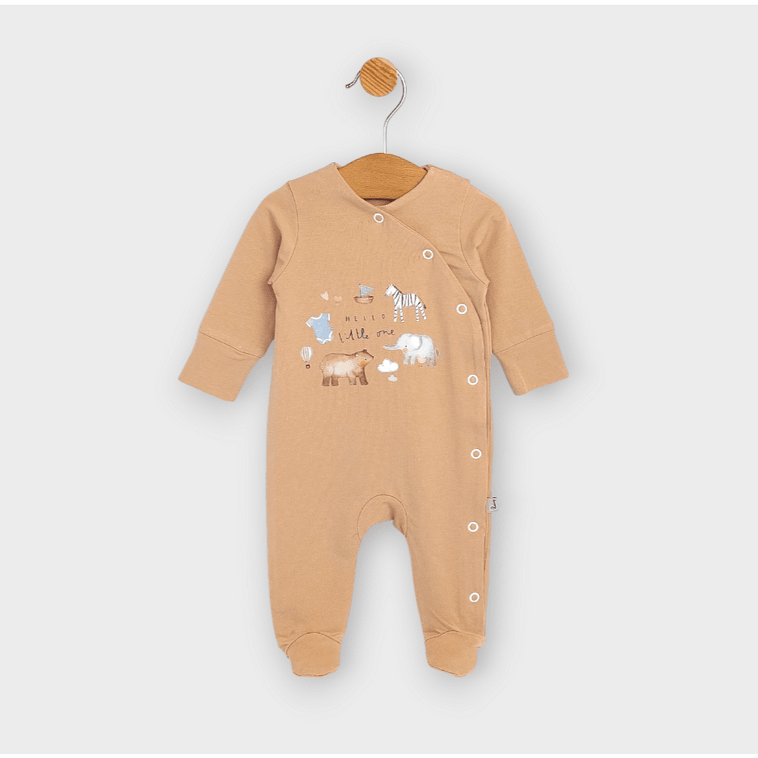 Rainy Бебешки гащеризон Little one с дълъг ръкав 56-74см. мока