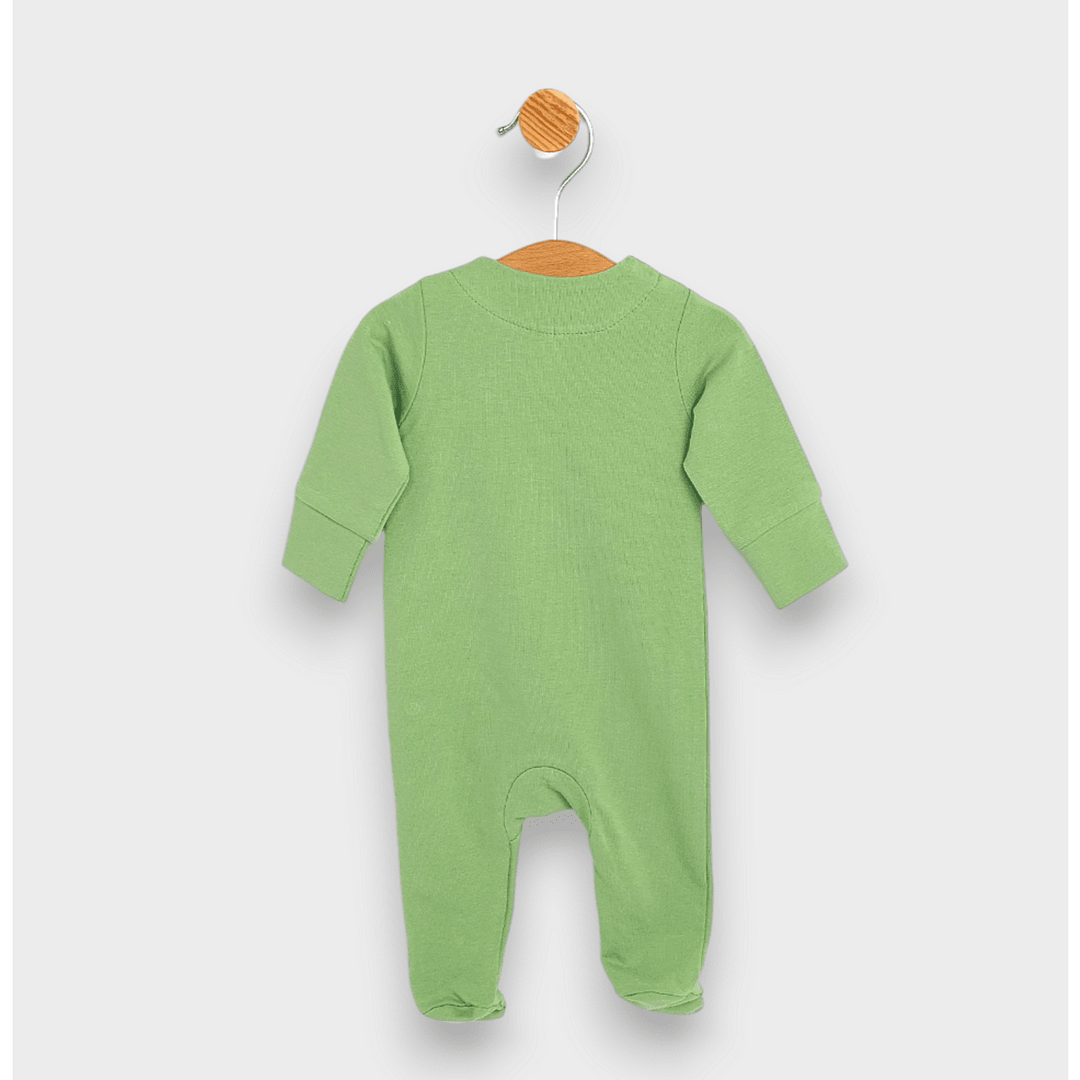 Rainy Бебешки гащеризон Love you Bearly с дълъг ръкав 56-74см. гора