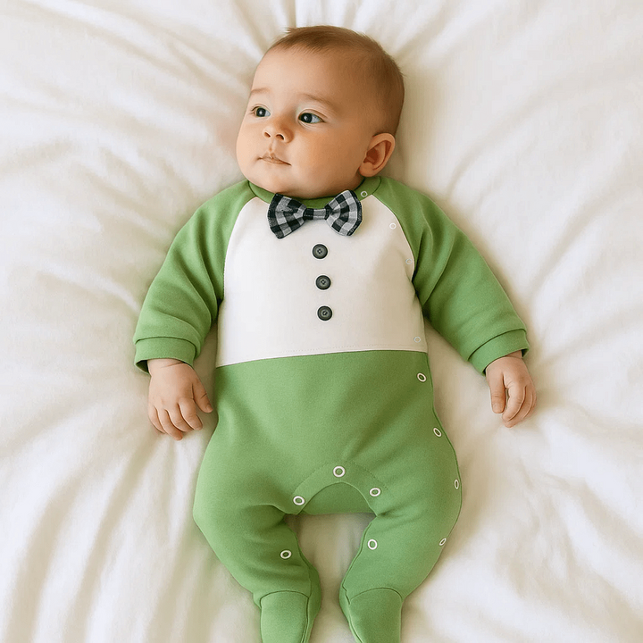 Rainy Бебешки гащеризон Папионка с дълъг ръкав 56-62см. гора