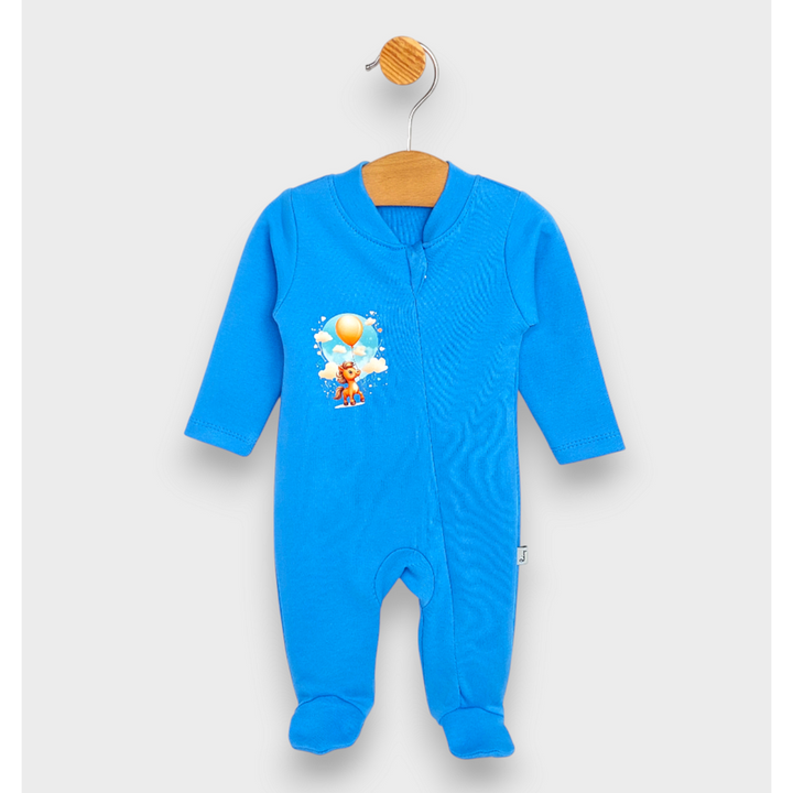 Rainy Бебешки гащеризон с цип 48 - 74 см. Конче с балон небе