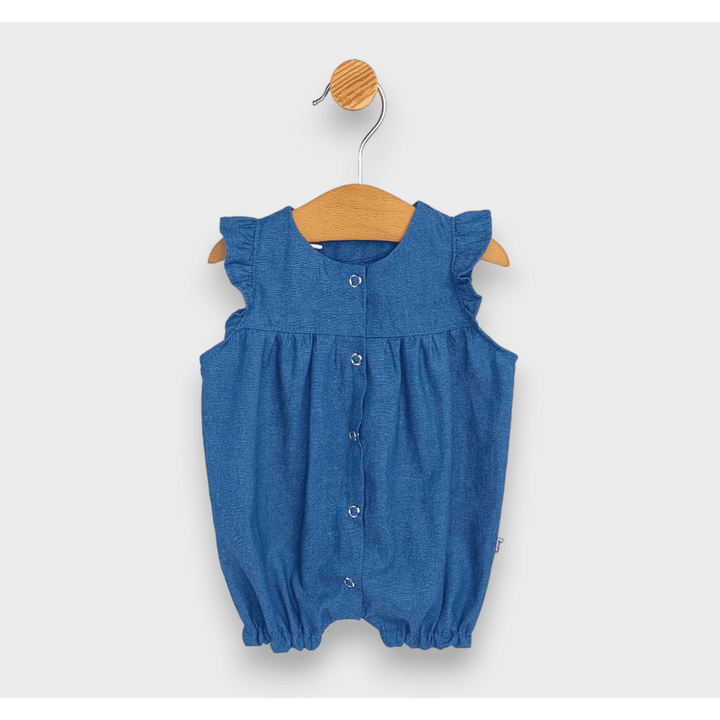 Rainy Premium Бебешки гащеризон с крилца 56-80см. деним