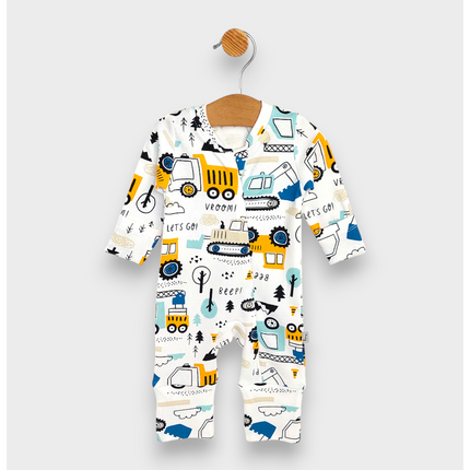 Rainy Бебешки гащеризон с ръкавички и чорапче 48 - 62 см. Багери