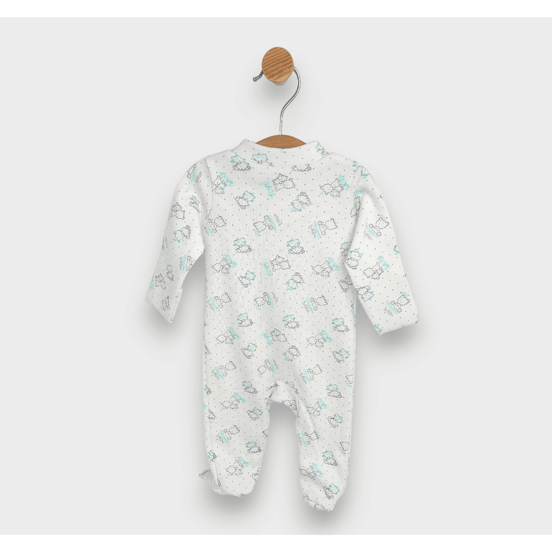 Rainy Бебешки гащеризон Сиви мечета Baby с цип 48 - 68 см.