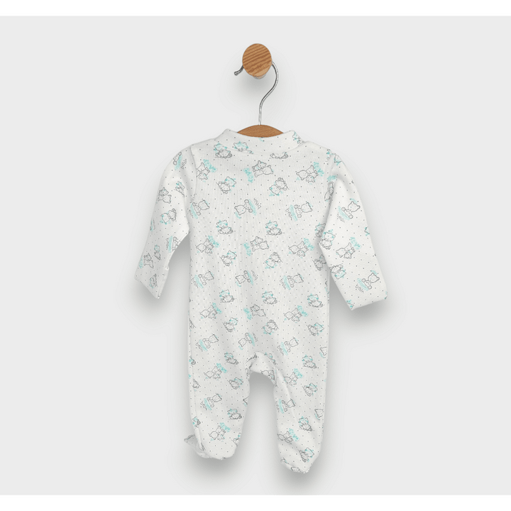 Rainy Бебешки гащеризон Сиви мечета Baby с цип 48 - 68 см.