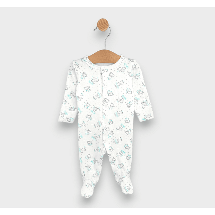 Rainy Бебешки гащеризон Сиви мечета Baby с предно закопчаване 48 - 68 см.