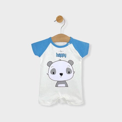 Rainy Бебешки гащеризон Панда Be Happy 56 - 80см. тюркоаз