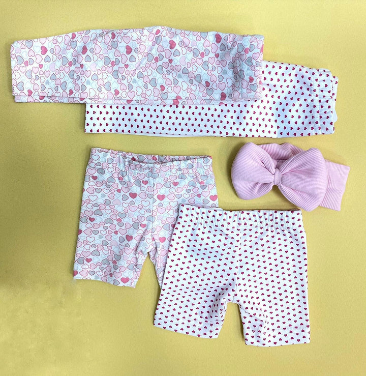 Rainy Бебешки къс клин 62-92 см. Сърца