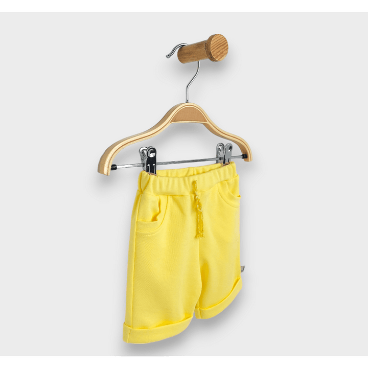 Rainy Бебешки къс панталон 62-92 см. жълт