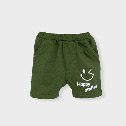 Rainy Бебешки къс панталон Happy Smile 62-86 см. за момче зелен