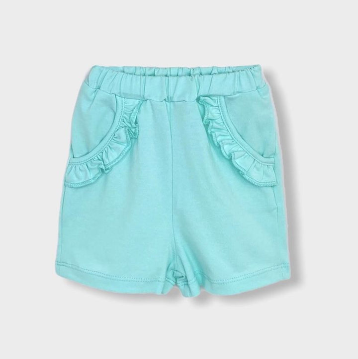 Rainy Бебешки къс панталон с харбали 62-86 см. за момиче резеда