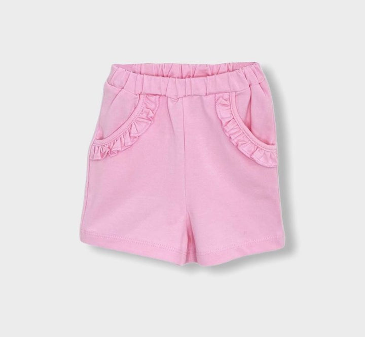 Rainy Бебешки къс панталон с харбали 62-92 см. розов