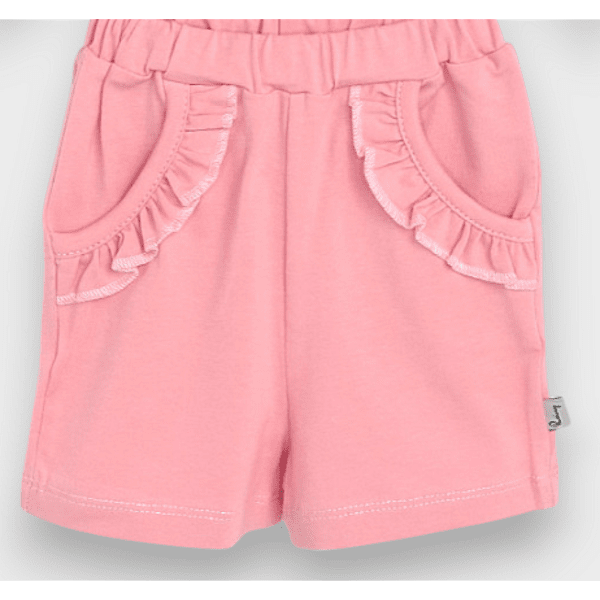 Rainy Бебешки къс панталон с харбали 62-92 см. пудра