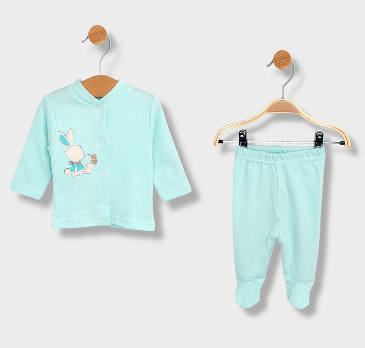 Rainy Бебешки комплект 2 части 56-68 см. Rabbit and butterfly