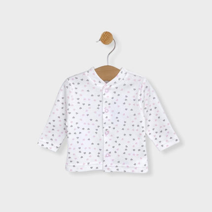 Rainy Бебешки комплект 2 части Сърчица 48-62 см. за момиче