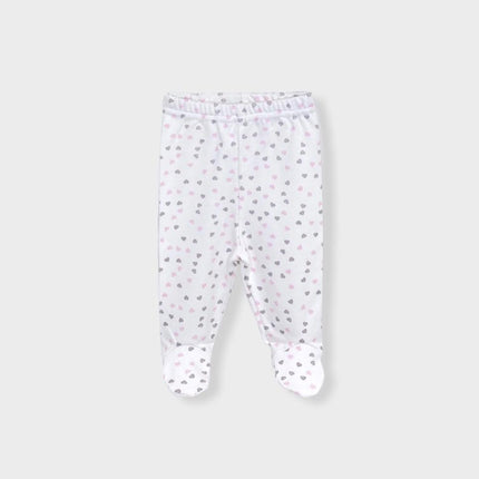 Rainy Бебешки комплект 2 части Сърчица 48-62 см. за момиче