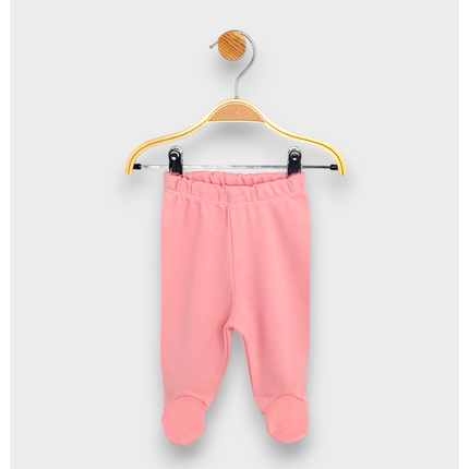 Rainy Бебешки комплект 2 части Жилетка с ританка 48-62 см. пудра