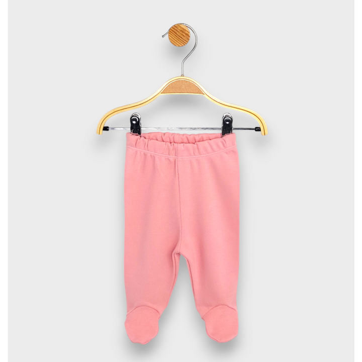 Rainy Бебешки комплект 2 части Жилетка с ританка 48-62 см. пудра