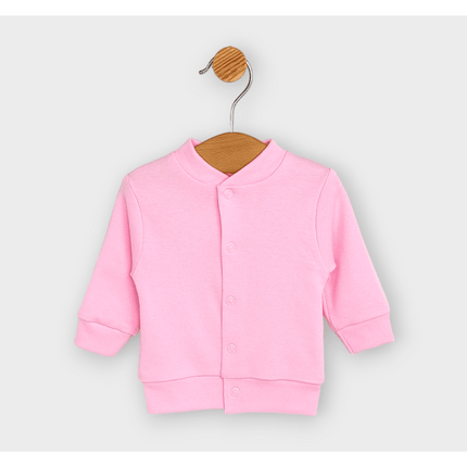 Rainy Бебешки комплект 2 части Жилетка с ританка 48-62 см. розов