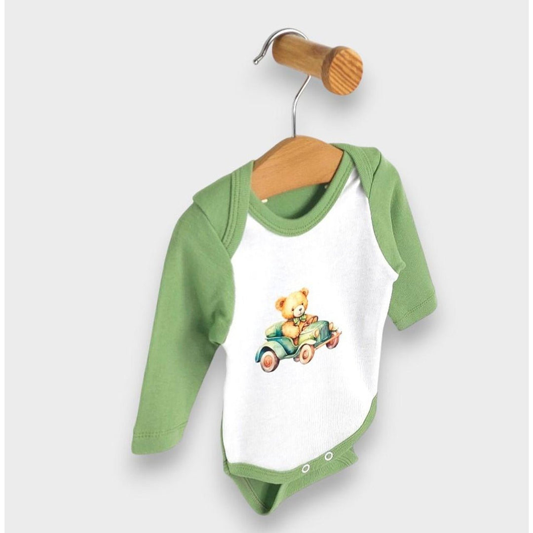 Rainy Бебешки комплект 3 части 56-68 см. Мече в кола