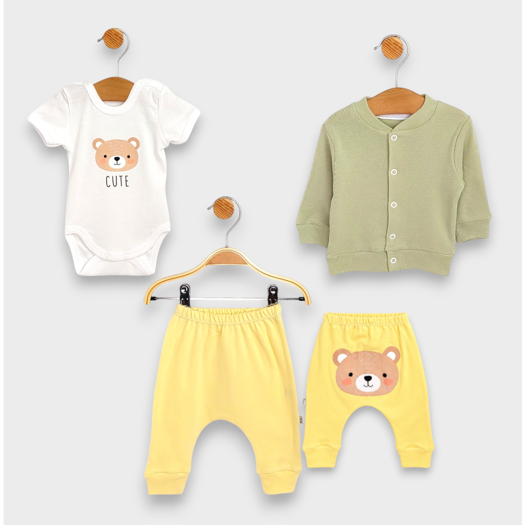 Rainy Бебешки комплект 3 части 56-74 см. Cute bear