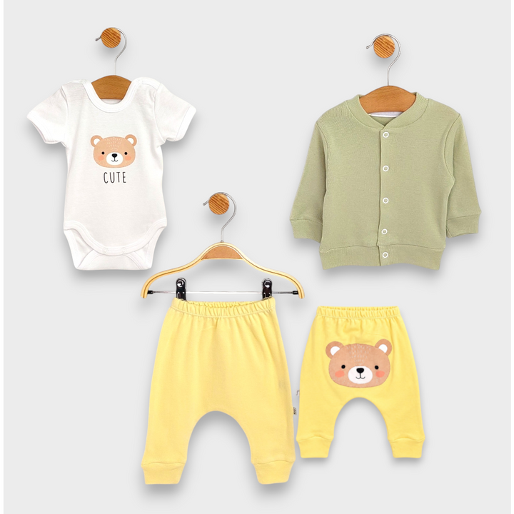 Rainy Бебешки комплект 3 части 56-74 см. Cute bear
