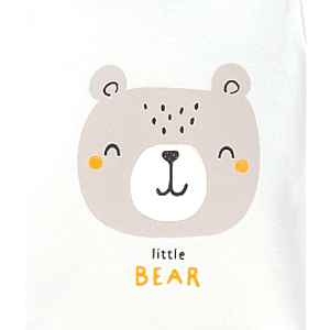 Rainy Бебешки комплект 3 части Мече 56 - 68 см. бадем