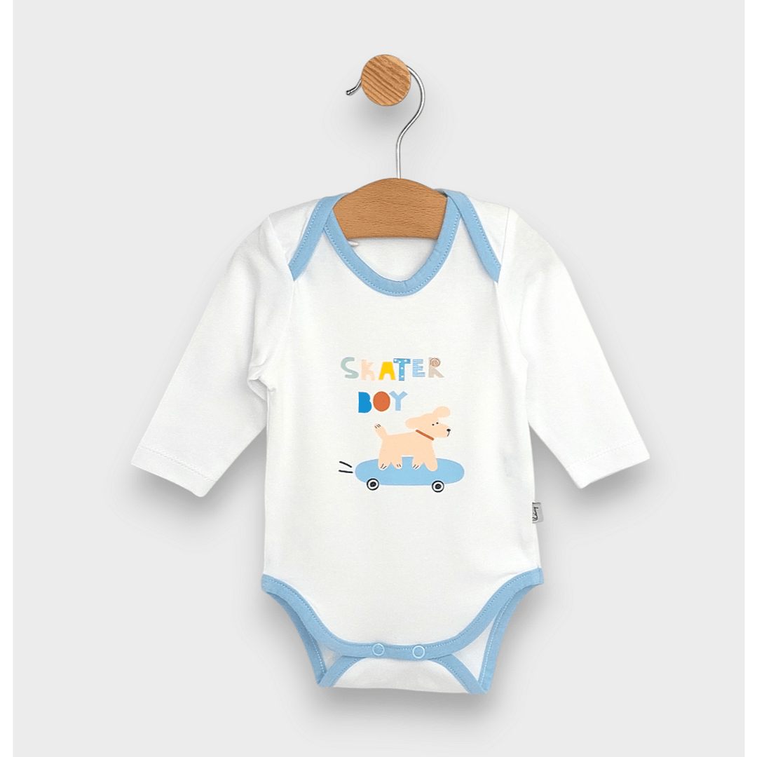 Rainy Бебешки комплект 3 части Skater boy 56 - 68 см. океан