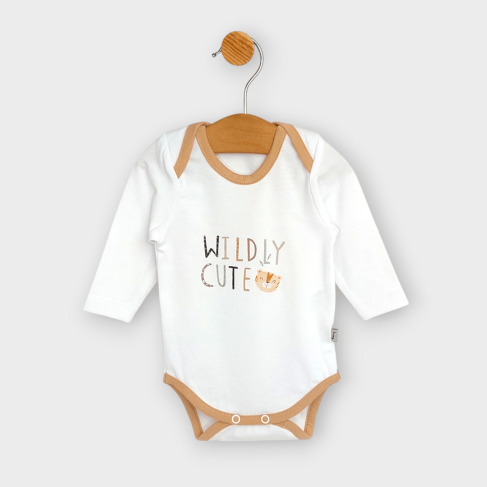 Rainy Бебешки комплект 3 части Wildly cute 56 - 68 см. мока