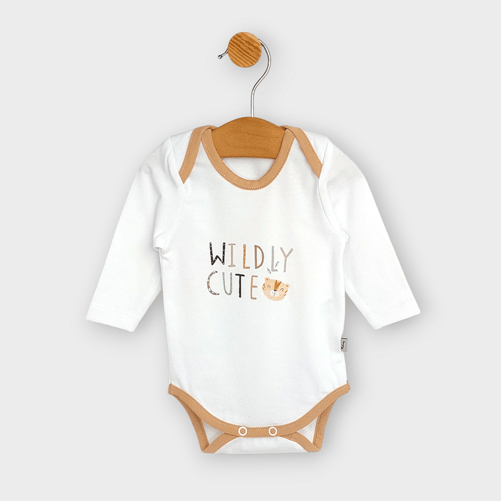 Rainy Бебешки комплект 3 части Wildly cute 56 - 68 см. мока