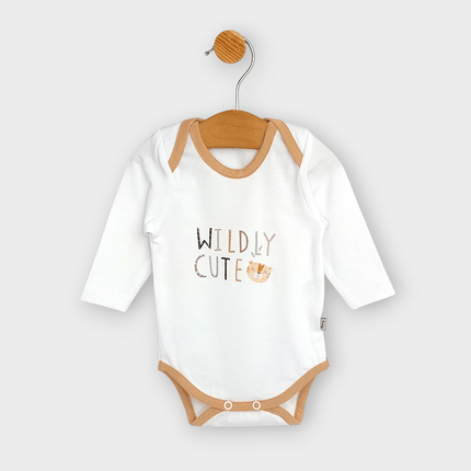 Rainy Бебешки комплект 3 части Wildly cute 56 - 68 см. мока