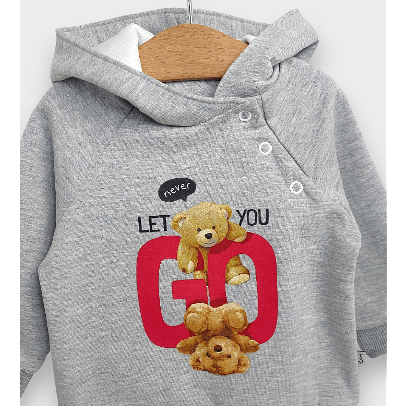 Rainy Бебешки комплект от 2 части Две мечета 62-92 см. сив