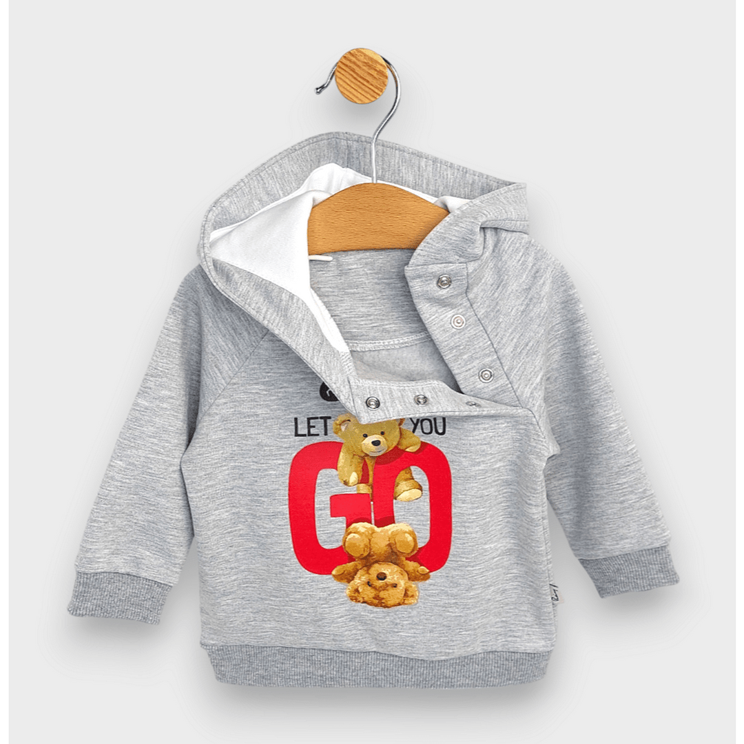 Rainy Бебешки комплект от 2 части Две мечета 62-92 см. сив