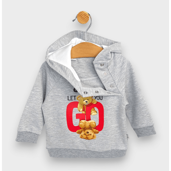 Rainy Бебешки комплект от 2 части Две мечета 62-92 см. сив