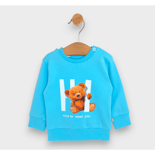 Rainy Бебешки комплект от 2 части Hi Bear 62-92 см. тюркоаз