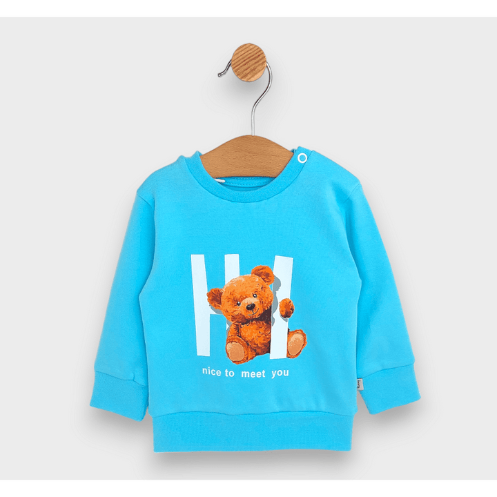 Rainy Бебешки комплект от 2 части Hi Bear 62-92 см. тюркоаз