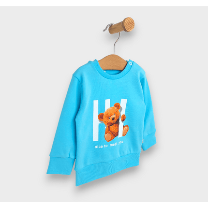 Rainy Бебешки комплект от 2 части Hi Bear 62-92 см. тюркоаз
