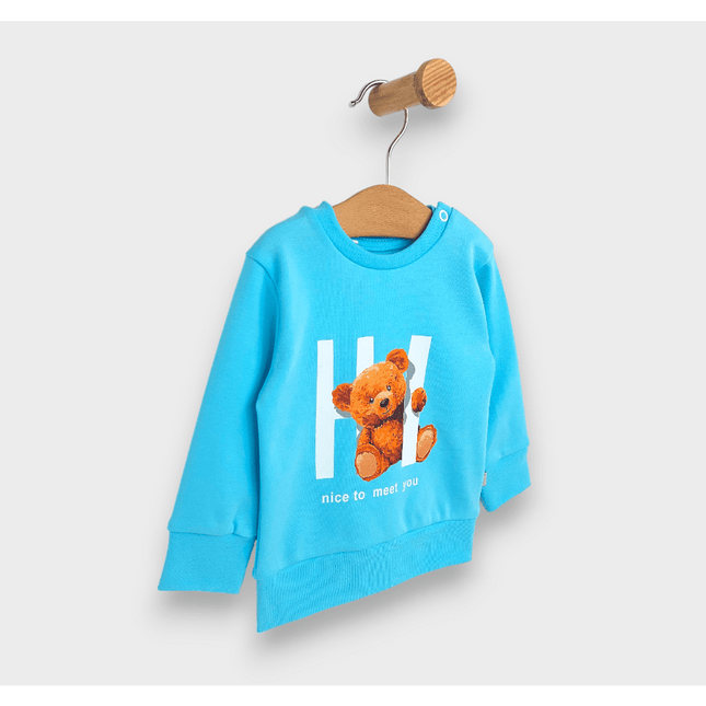 Rainy Бебешки комплект от 2 части Hi Bear 62-92 см. тюркоаз