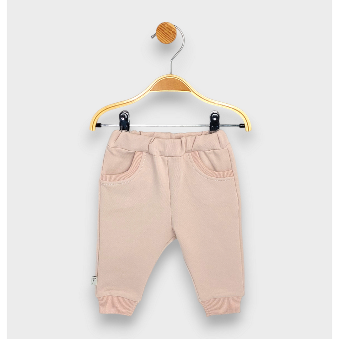 Rainy Бебешки комплект от 2 части Мече 62-92 см. крем