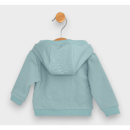 Rainy Бебешки комплект от 2 части Пухено мече 62-92 см. зелено