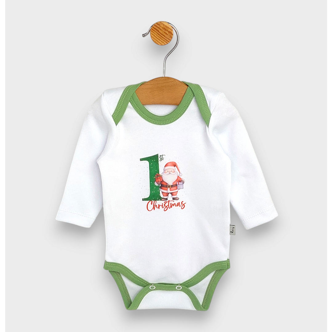 Rainy Бебешки комплект от 3 части 1st Christmas 56-62 см. гора