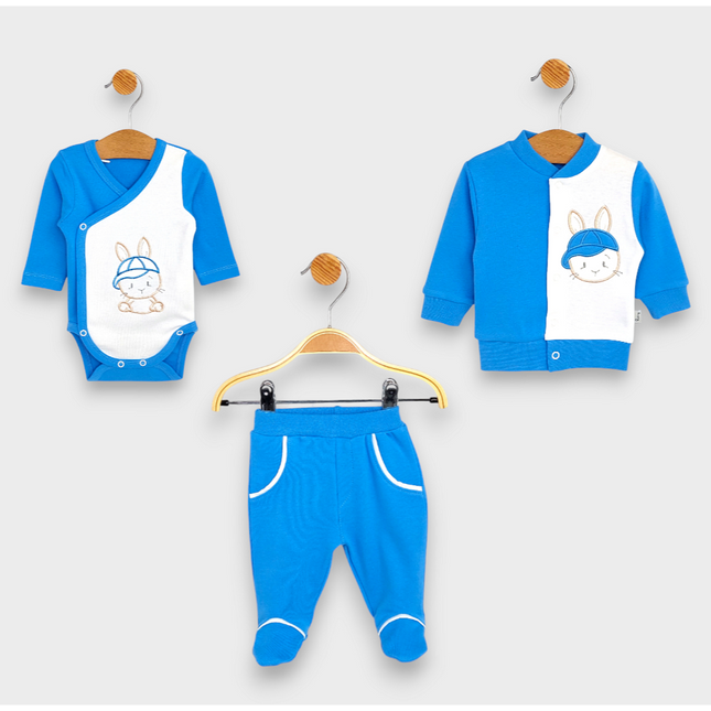 Rainy Бебешки комплект от 3 части Bunny 56-68 см.