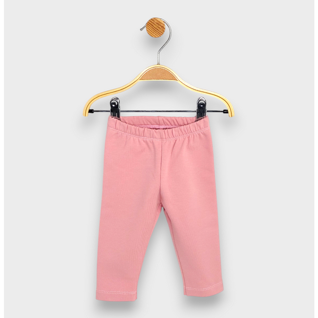 Rainy Бебешки комплект от 3 части Мече с панделка 62-92 см. пудра