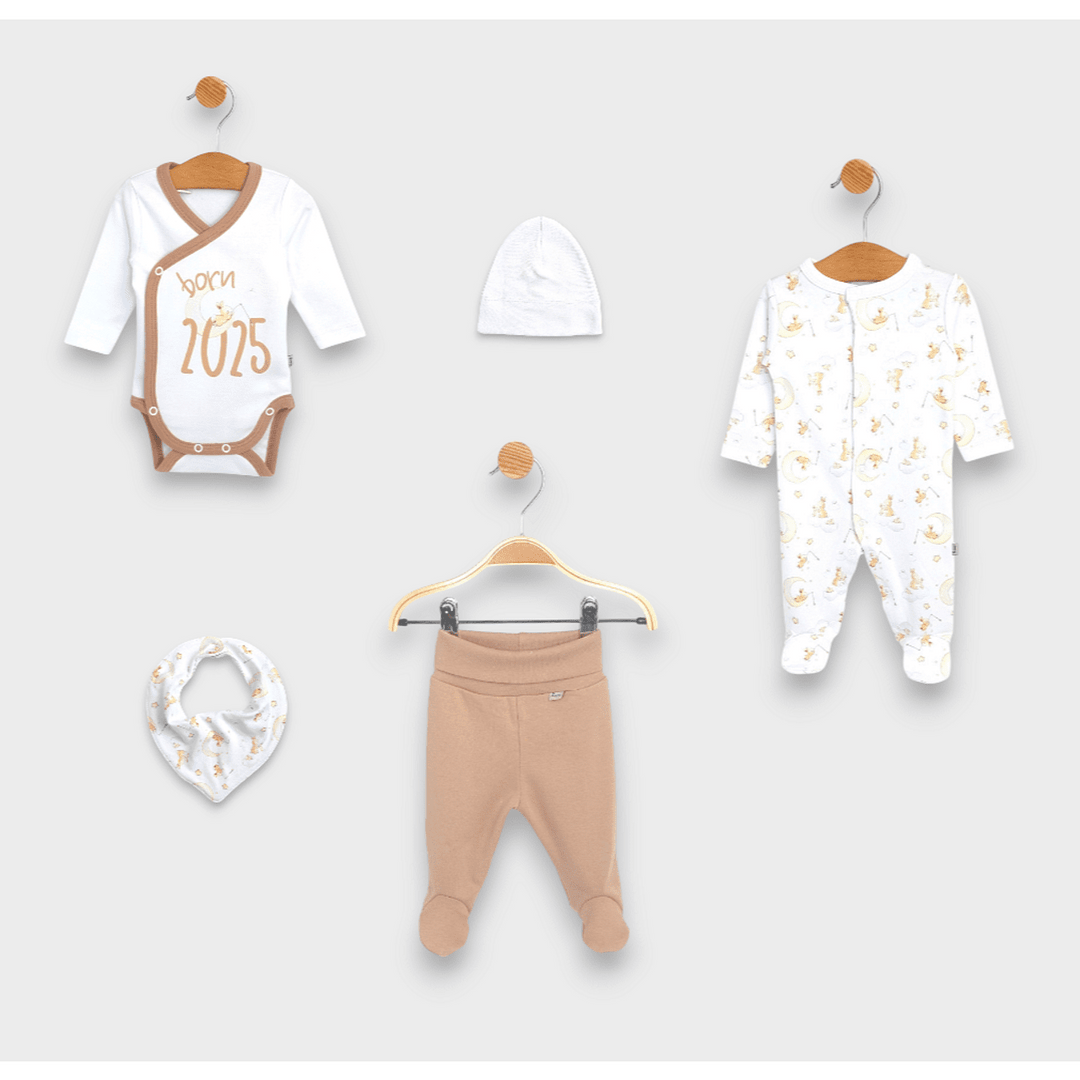 Rainy Бебешки комплект от 5 части Born 2025 48-62 см.