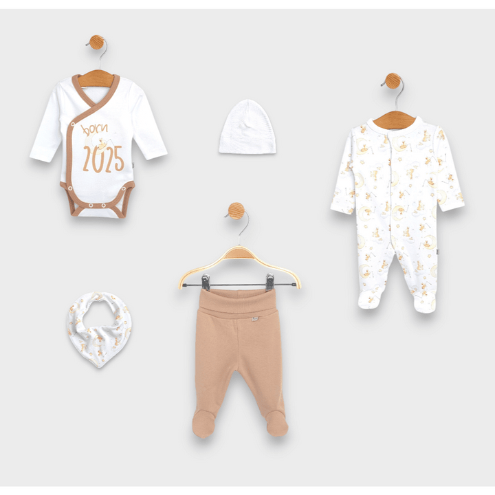 Rainy Бебешки комплект от 5 части Born 2025 48-62 см.