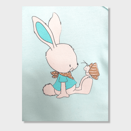 Rainy Бебешки комплект от 5 части Rabbit and butterfly 56-62 см. резеда