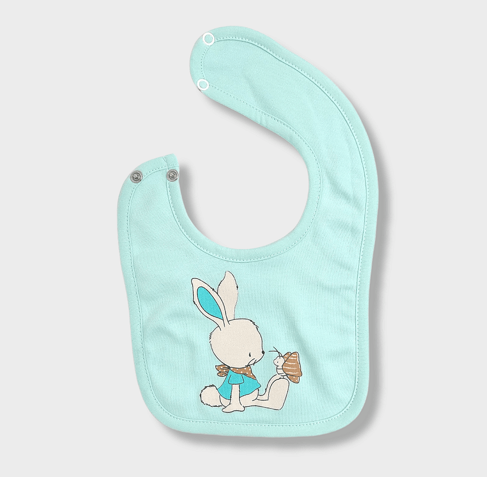 Rainy Бебешки комплект от 5 части Rabbit and butterfly 56-62 см. резеда