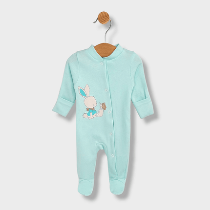 Rainy Бебешки комплект от 5 части Rabbit and butterfly 56-62 см. резеда