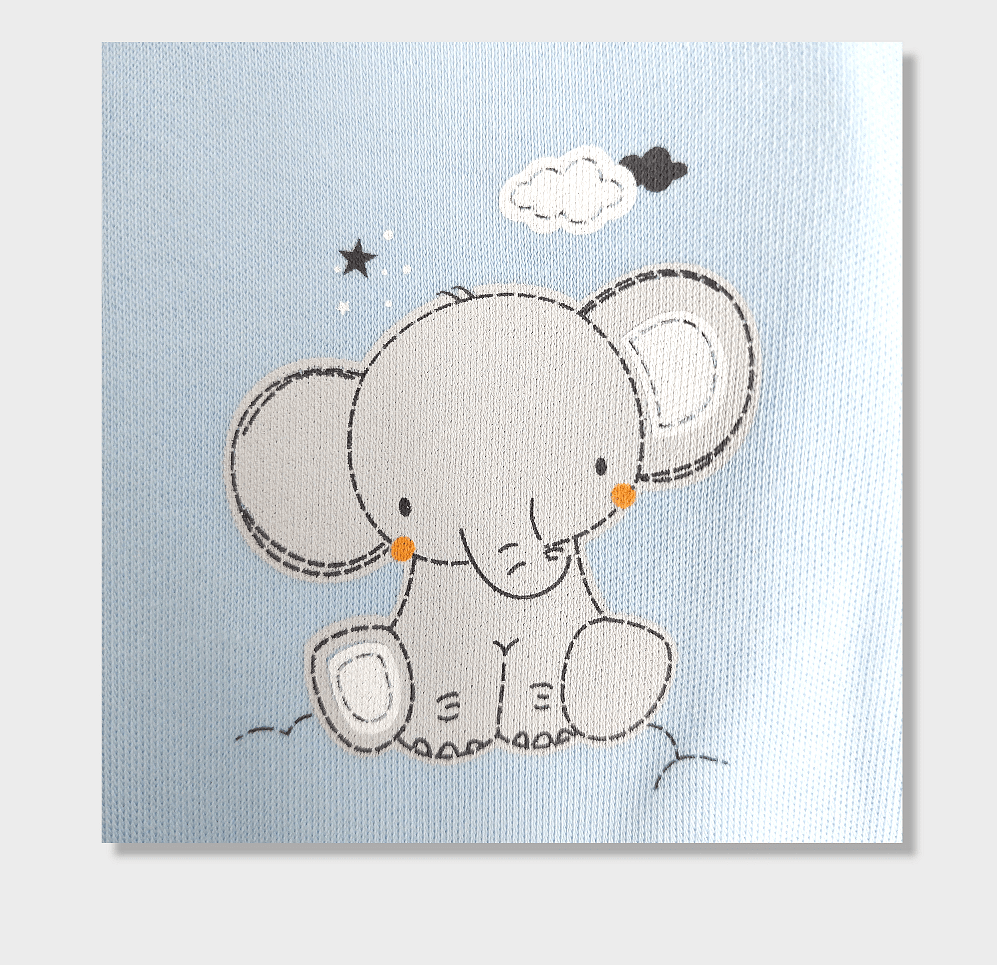 Rainy Бебешки комплект от 5 части Elephant 56 - 62 см.